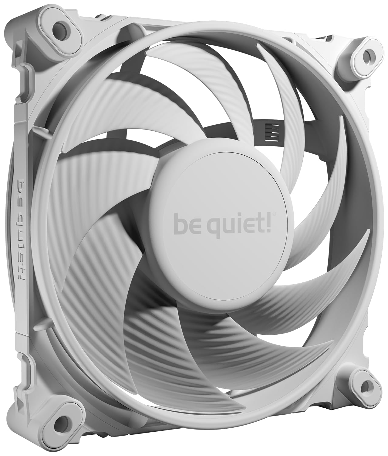 be quiet! Silent Wings 4 120mm PWM high-speed White fan, optimized blades, extraordinary high performance, extremely high air pressure, very silent operation, 6-pole motor