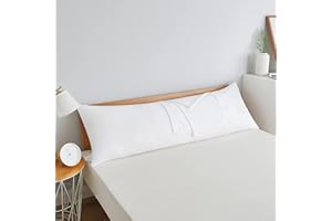 Acanva Fluffy Body Pillow for Adults and Pregnancy, Soft Long Full Pillow Insert for Side Sleepers