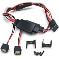 MORLORDY Telaio Con Luci LED Per Auto RC 1/24 SCX24, Kit Illuminazione Per Axial Gladiator AXI00005 - 4