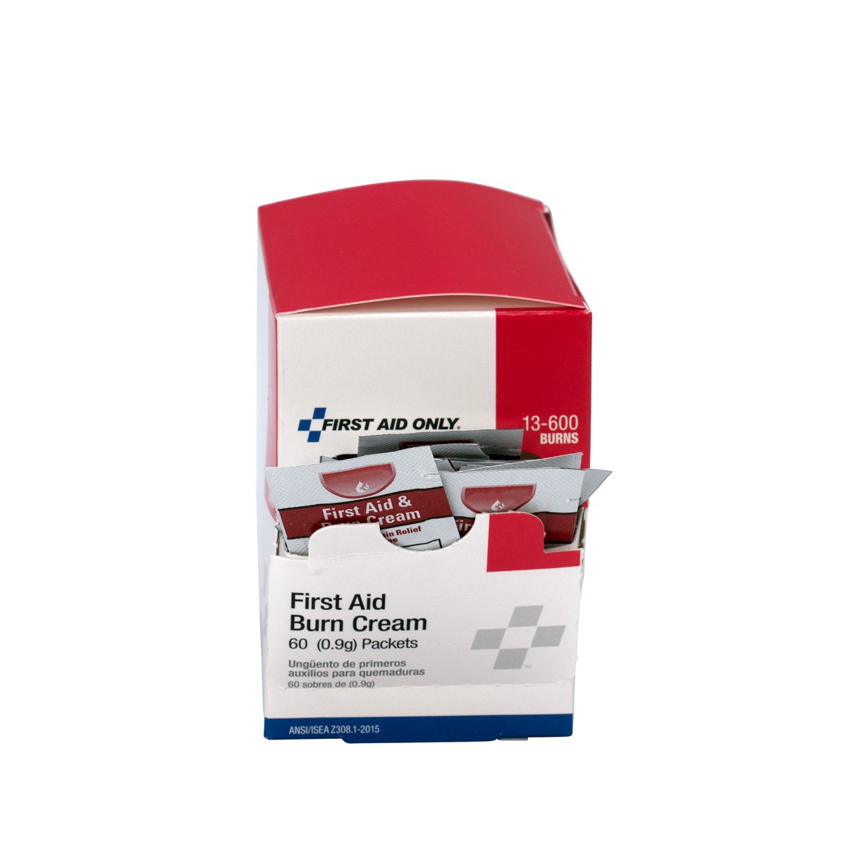 Pac-Kit by First Aid Only 13-600 First Aid/Burn Cream, 0.9 gm Packet (Box of 60): Health & Personal Care