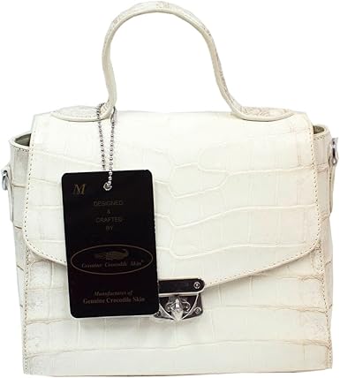 crocodile skin purse