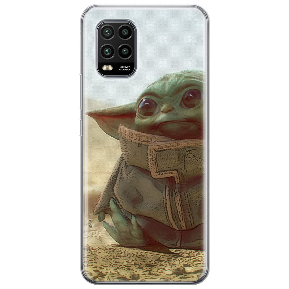 ERT GROUP mobile phone case for Xiaomi MI 10 LITE original and officially Licensed Star Wars pattern Baby Yoda 003 optimally adapted to the shape of the mobile phone, case made of TPU — image 1