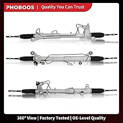 PHOBOOS Hydraulic Power Steering Rack and Pinion
