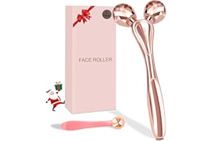 Face Roller Metal Facial Massager Face Sculpting Gua Sha Massage Tool for Eye Skin Care Reducing Puffiness Anti-Wrinkle for W