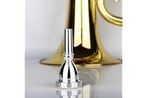 Glory Standard Tuba Mouthpiece Silver Plated 22