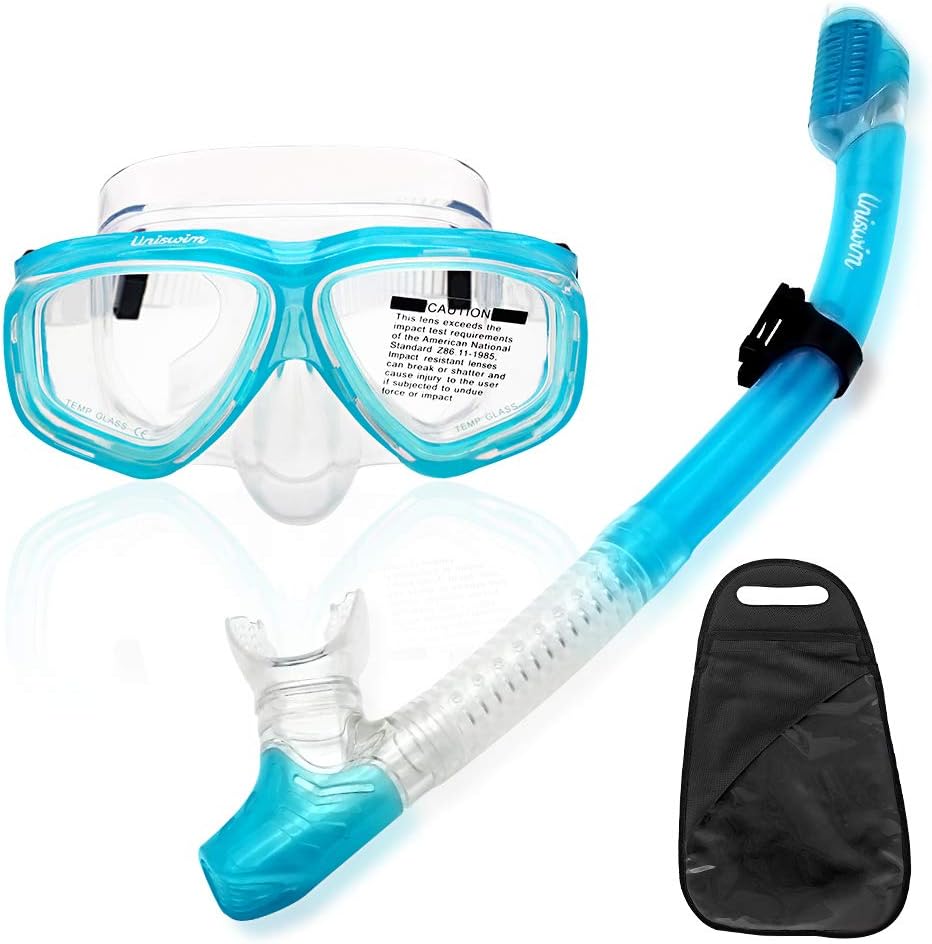 Dry Snorkel Mask Purge Valve Tube Snorkel Silicone Mouthpiece Uniswim