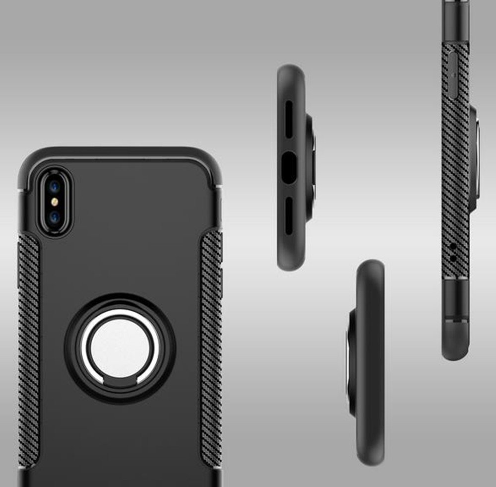 IPhone X Car Phone Stand Case,Inspirationc 2 In 1 Shockproof