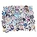 Galaxy Stickers Pack 103pcs Vinyl Assorted Stickers Variety for Adults Teens Girls Boys Water Bottle Skateboard Laptop Motorcycle Bicycle Luggage Harajuku Constellation Animal Decals