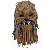 eLymwoo Chew bakka Mask Ape Cosplay Helmet Full Head Latex Flexible Helmet Halloween Costume Prop Fancy Ball Soft Mask