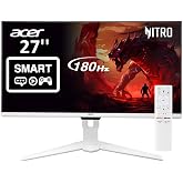 Acer Nitro 27" WQHD Smart Gaming Monitor Google TV GA271U Pwmipruxw | 1ms, AdaptiveSync, Up to 180Hz, 1 x USB Type-C Port, 1 x Display Port 1.4 &amp; 1 x HDMI 2.0 Port