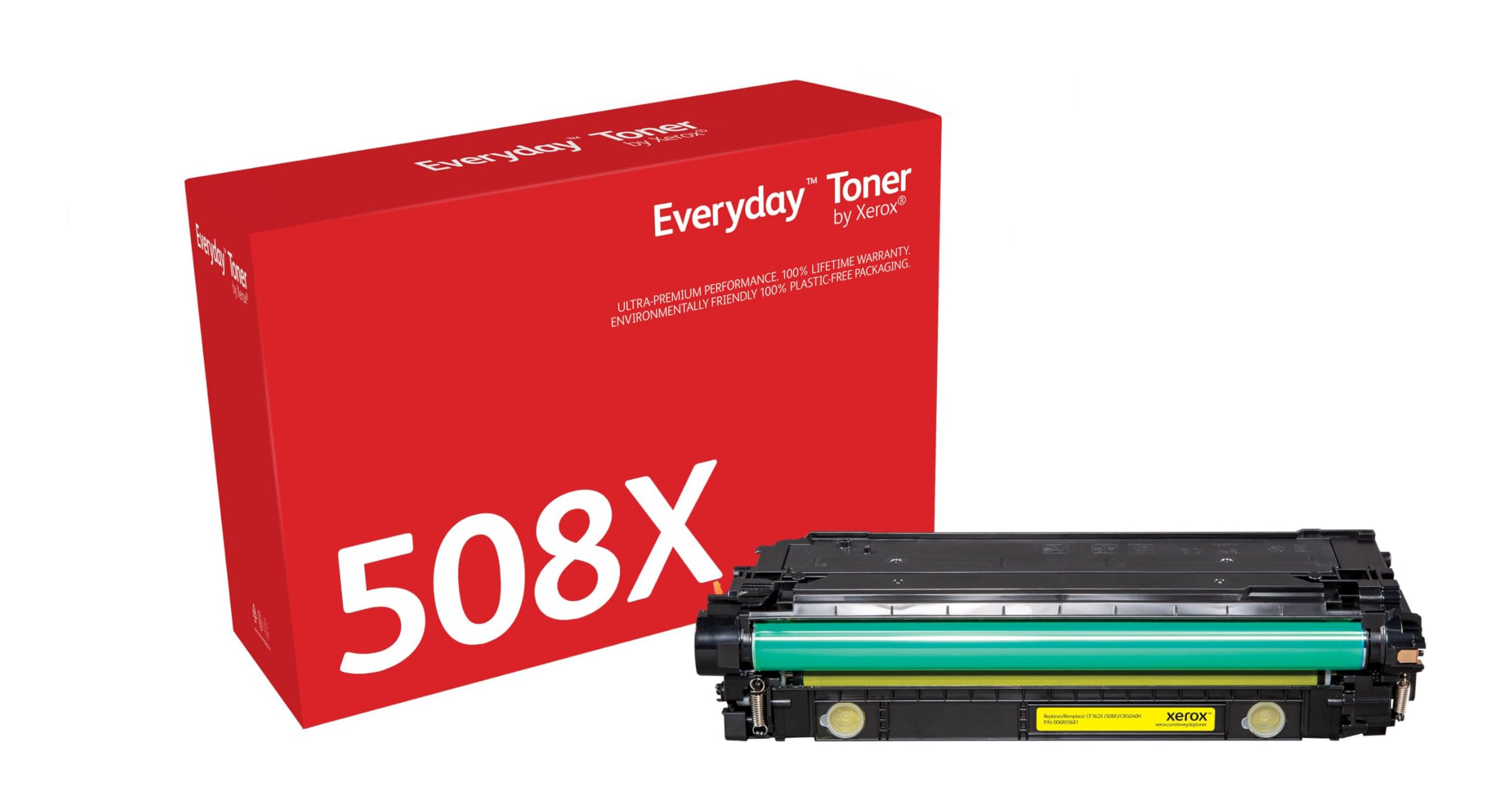 Xerox Everyday Compatible HP 508X CF362X Yellow Toner, High Capacity