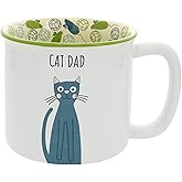 Pavilion - Cat Dad - 18 oz Coffee Mug Tea Cup Kitten Feline Cat Lover Gift Rescue Pet Present