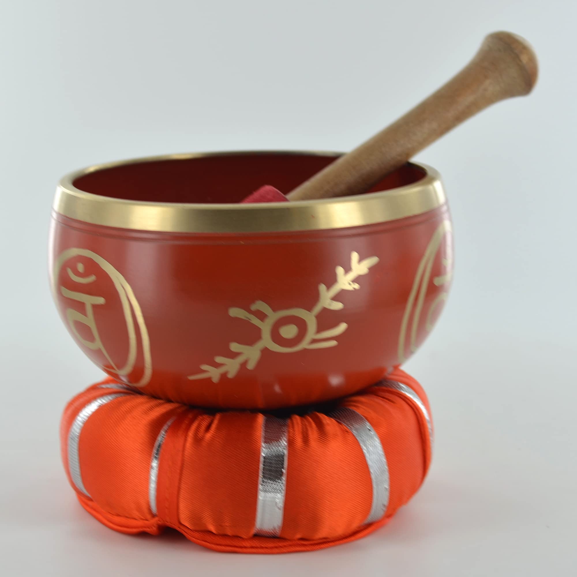 Root Chakra Singing Bowl Home Decor H11cm