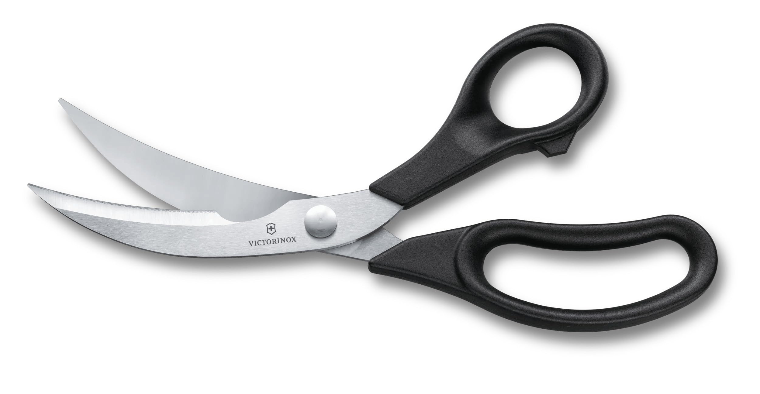 Victorinox Professional Poultry Shears, Seafood Shears, Kitchen Shears, 25 cm, Stainless Steel, Extra Sharp Blades, Sturdy Plastic Handle