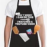 DHQH Funny Cooking Aprons for Men, Father's Day Gifts, Birthday Gifts for Dad from Daughter, Wife, Unique BBQ Grilling Chef Apron