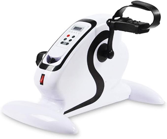 New Under Desk Bike Pedal Exerciser, Mini Exercise Cycle with Lcd Displaywith Remote Control