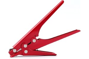 Knoweasy Cable Tie Tool with Zip Tie Tool and Tensioning and Cutting Tool for Plastic Nylon Cable Tie or Fasteners up to 0.37 Inches