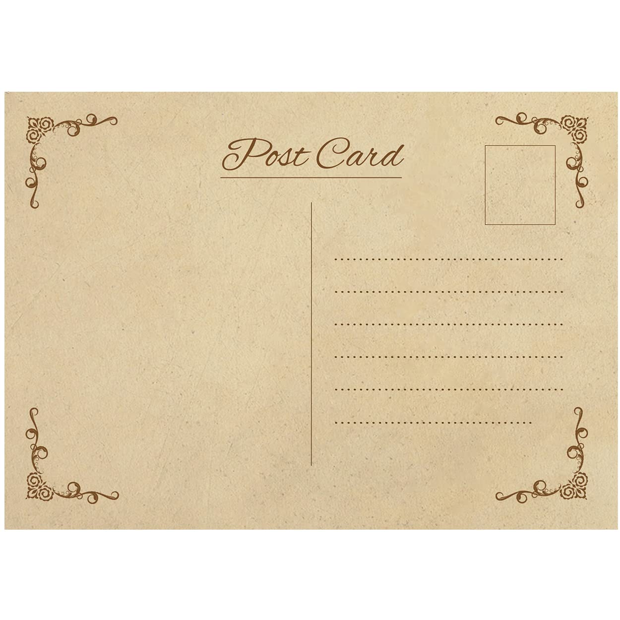 Artstore Vintage Style Postcards - Pack of 25