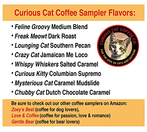 5 Delicious+Roasted+Coffees+Feline+Inspired+Sampler