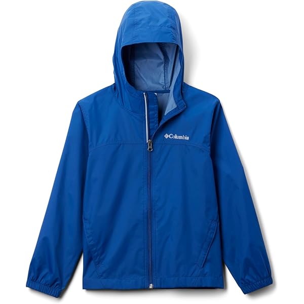 Columbia 子ども用ジャケット サイズL(14〜16)青 Amazon.com: Columbia Toddler Boys Rain-Zilla Jacket, Bright