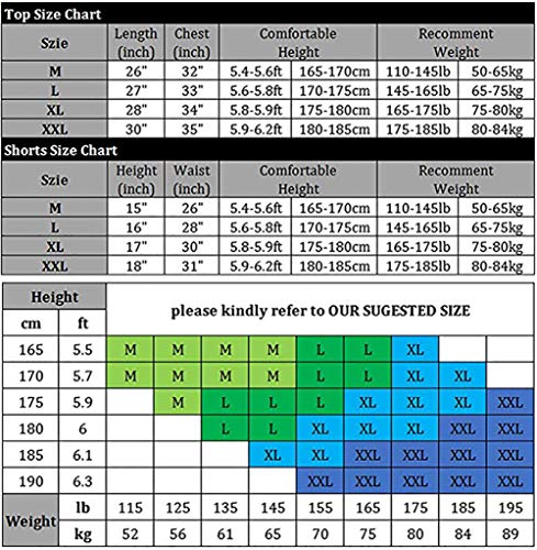 image for Jellybro Men's Padded Football Protective Gear Set Training Suit for S