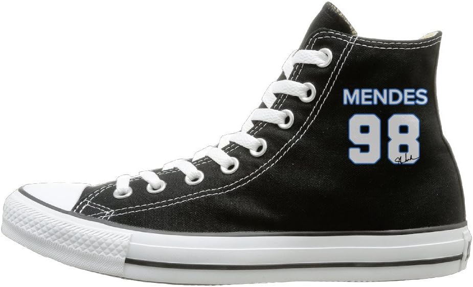 Shawn Singer Mendes High Top Sneakers Canvas Shoes Slip On Sneaker Fashion Unisex Style