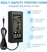 inShareplus 12V 6A 72W LED Power Supply UK Plug 100-240V AC to DC 12V view 3
