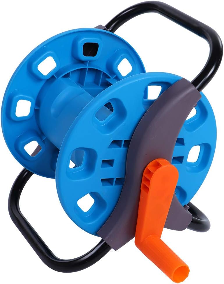 Water Pipe Hose Reel -Portable Garden Water Pipe Hose Reel Cart Outdoor Planting Hosepipe Organizer Can Be Used in Home Garden Roads Greenhouse