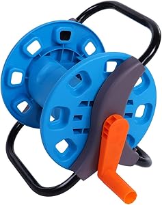 Water Pipe Hose Reel -Portable Garden Water Pipe Hose Reel Cart Outdoor Planting Hosepipe Organizer Can Be Used in Home Garden Roads Greenhouse