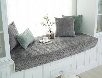 Amazon Com Lutanky Modern Bay Window Cushion Windowsill Pad