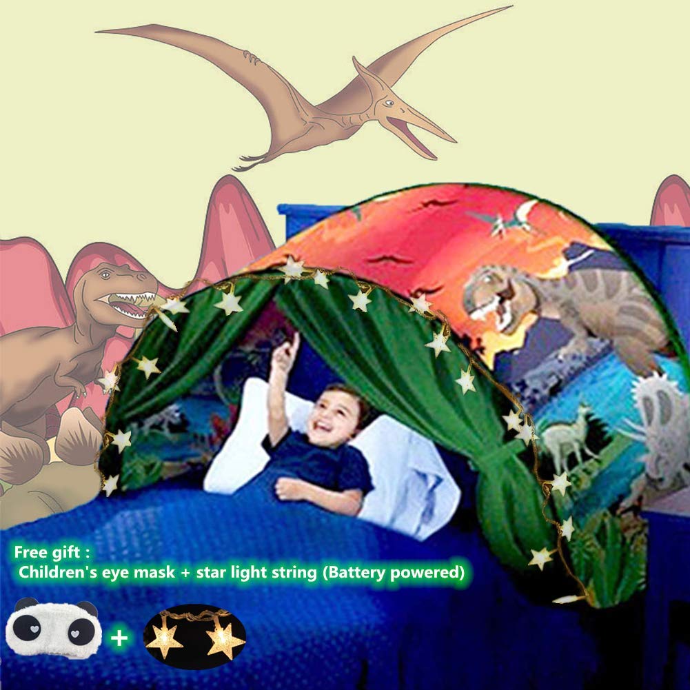 Bed tents for boys,Children's Tents,Game Tents Indoor,Space Tents,Children's Playrooms,Boys And Girls Christmas Birthday Gifts(dinosaur)