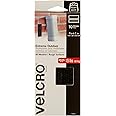 VELCRO Brand Outdoor Heavy Duty Strips | 4in x 1in (10Pk) | Holds 15 lbs | Black Extreme Hook and Loop Tape Industrial Strength Adhesive | Weather Resistance for Rough Surfaces (91841)