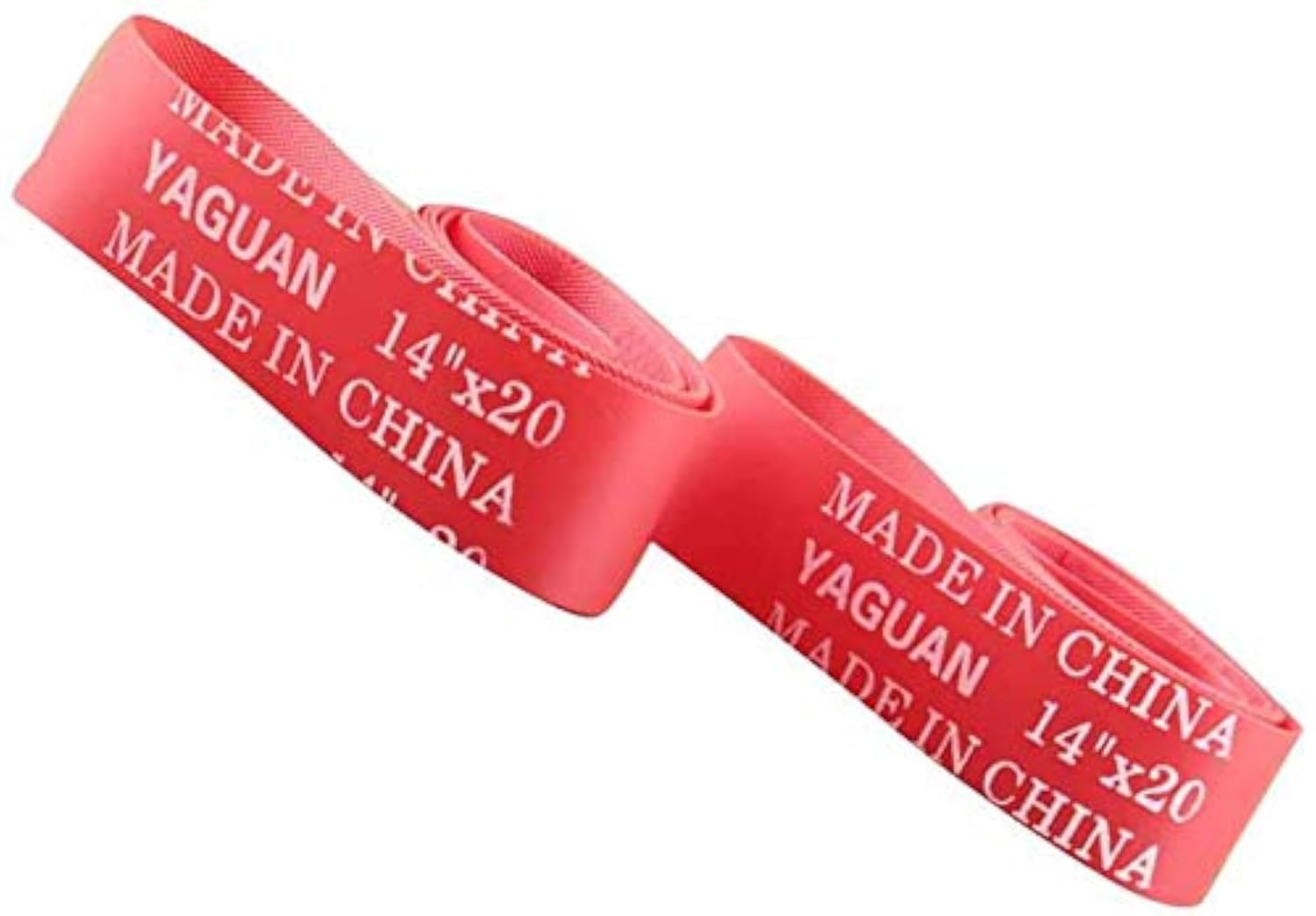 VOANZO Pcak of 25pcs Bicycle Tire Strap Red Bike Rim Strip Rim Tape Inner Tube Tire Protective Tape