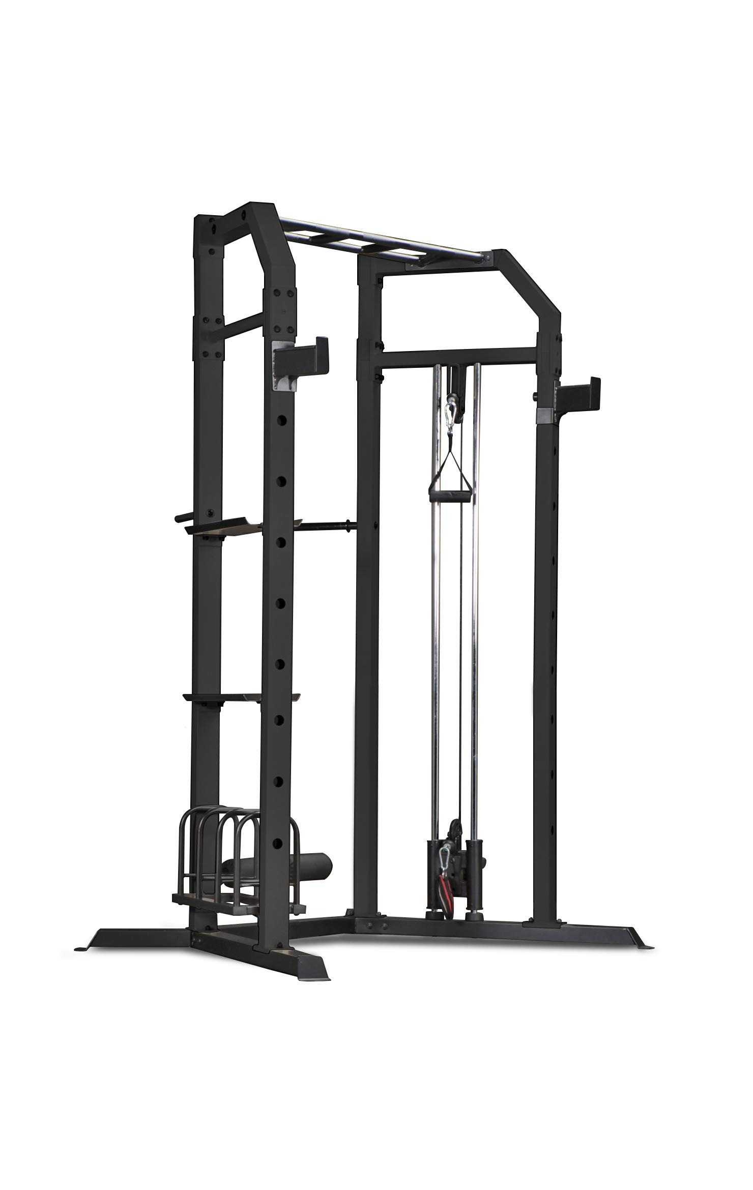 Photo 1 of ** PARCIAL SET  BOX 1 OF 2 ** Marcy Olympic Multi-Purpose Strength Training Cage with Pull Up Bars/Adjustable Bar Catchers and Pulley SM-3551
