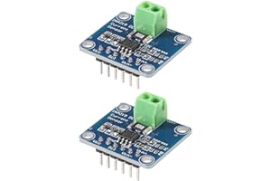 DORHEA 2PCS INA219 I2C Interface Bi-Directional DC Current/Power Monitoring Sensor Module DIY 3V-5V IIC I2C Current Power Supply Sensor SOT23 Breakout Module