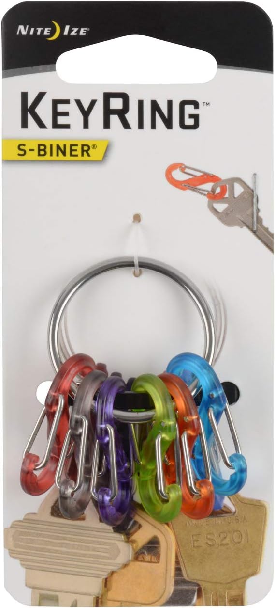 Nite Ize Unisex Keyring S-Biner Lock - Multi, N/A