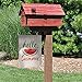 Summer Watermelon Small Garden Flag Vertical Double Sided Burlap Yard Outdoor Decor 12.5 x 18 Inch