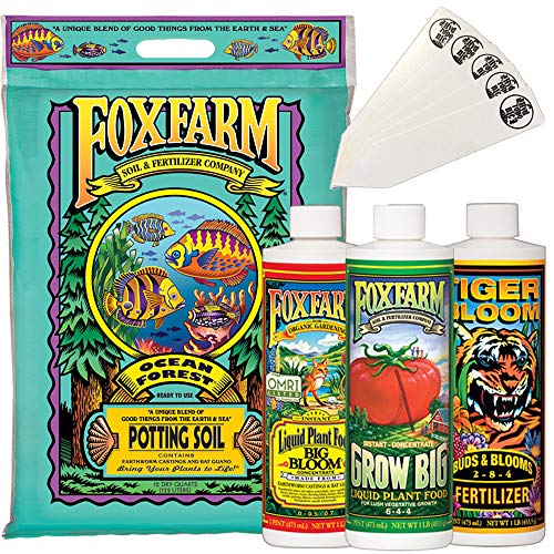 Fox Farm Starter Bundle Big Bloom, Grow Big, Tiger Bloom (Pack of 3
