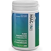 MAG3N8 Magnesium L-Threonate | 204mg Elemental Mag per Serving - Magnesium Threonate Canada Made | High Absorption Mag Supple