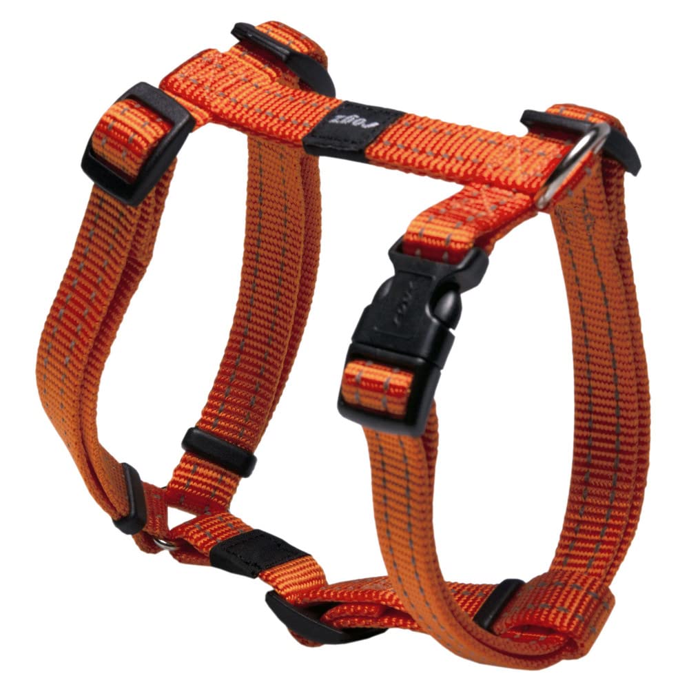 Rogz Snake Harness Reflective, Orange — image 1