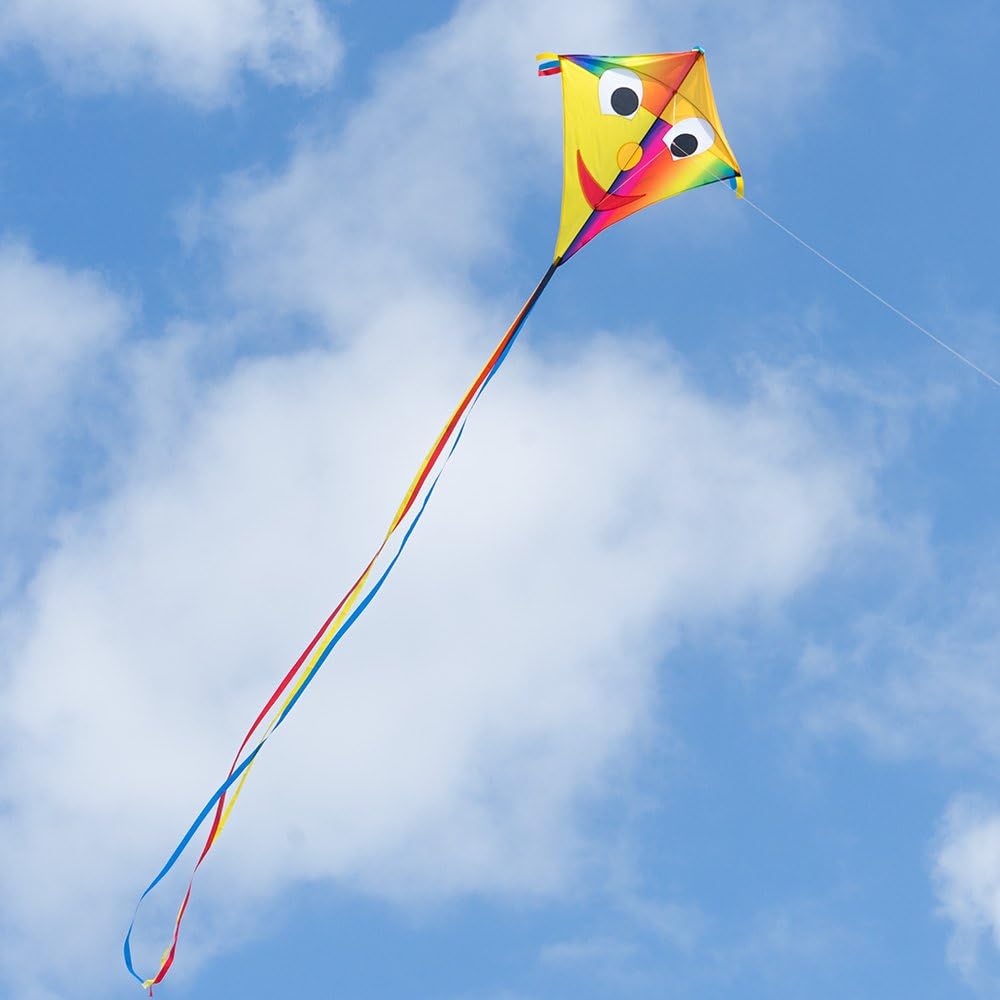 150x166cm inklusiv Drachenschnur und Streifenschwänze CIM Großer Kinder