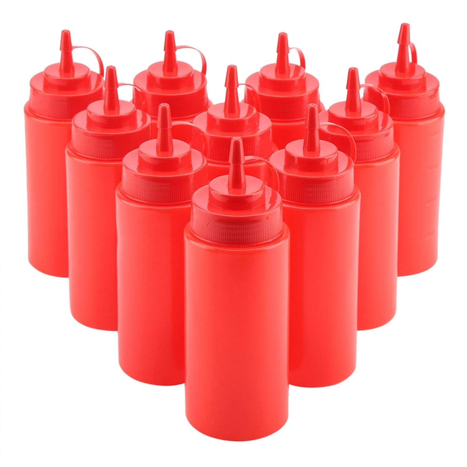 Buy Condiment Dispenser, 10Pcs Desktop NonToxic 460ML Plastic Soft