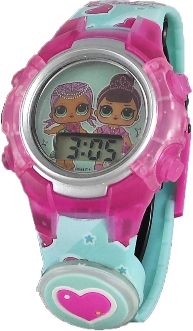 LOL Surprise Flashing LCD Kids Watch (Blue Icon)