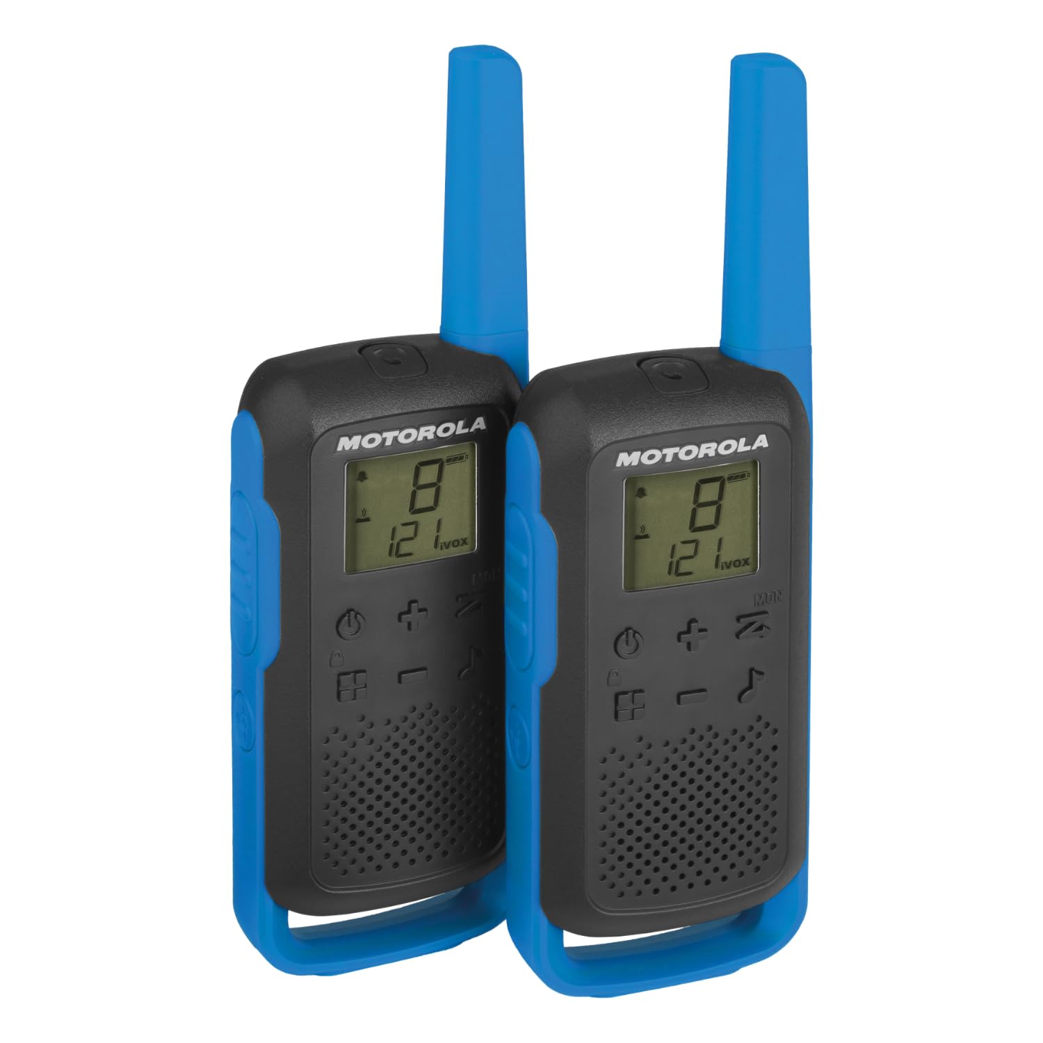 Motorola Solutions TLKR T62 PMR446 2-Way Walkie Talkie Radio - Blue (Twin)