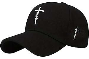 3 NAILS 1 CROSS Christian Faith Hat Jesus Hat Cross Cap Comfortable Adjustable One Size Fits Most