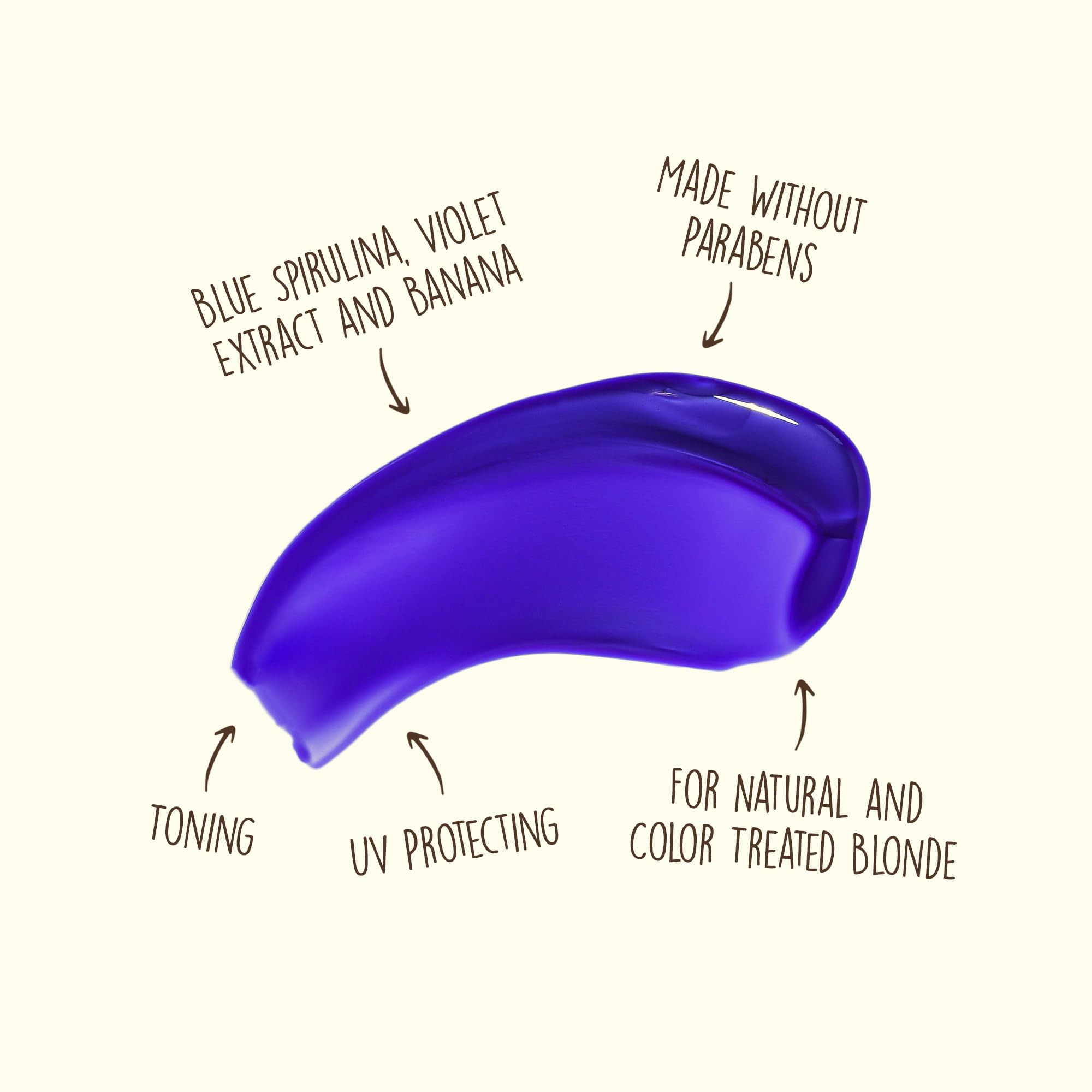 Sun Bum Blonde Purple Shampoo - Cleanses and Prevents Dryness with Deep Moisturizing and Brightening Formula - Color Enhancing and Toning Treatment for Blonde Hair - Color Safe - 10 oz