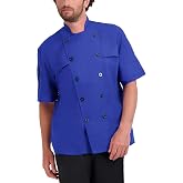 Happy Chef Men's Tritech Chef Coat | CookCool ventilation across the front, back, shoulders and underarms
