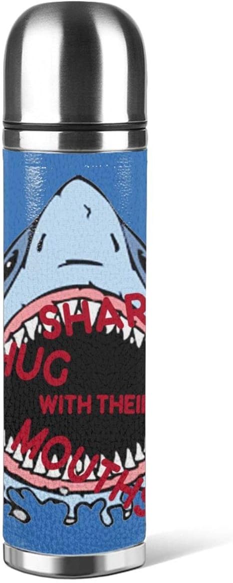 Amazon 大きい口 サメ 水筒 マグボトル サーモスカップ 500ml 直飲み ステンレス ボトル ボトルコップタイプ 軽量 大容量 真空断熱 ケータイマグ ボトル コップ 付き 水筒 マグボトル オンライン通販