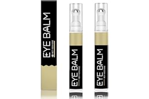 Omexry Eye Balm For Eye Bags, Under Eye Cream for Puffiness and Bags, Roller for Puffy Eyes and Dark Circles, Deep Moisturizing Hydrating (2PC, 1)