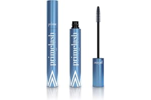 Prime Prometics PrimeLash Mascara for Older Women – Volumizing, Incredible Length in 2 Coats – Long-Stay, Zero Clumps, Hypoallergenic (Blue)
